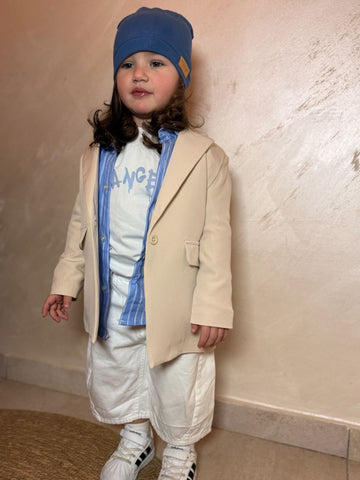 Chaqueta beige Ginevra unisex