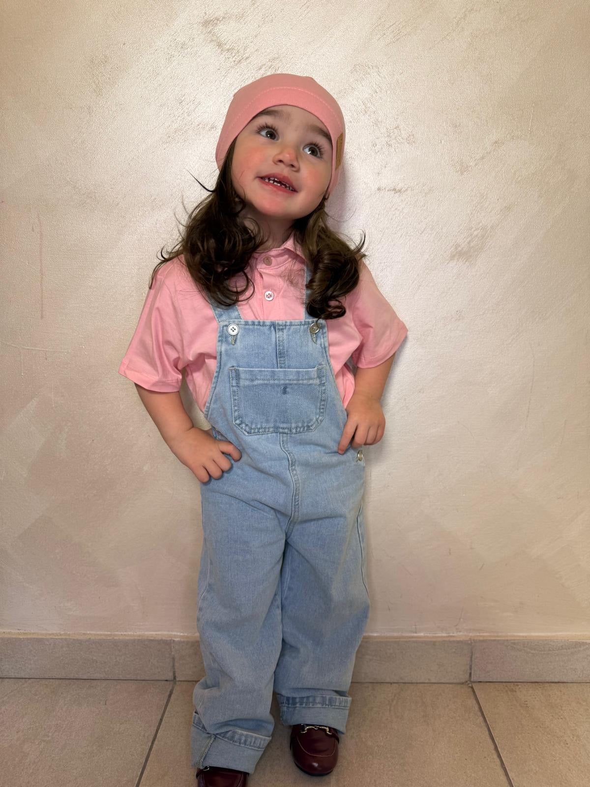 Salopette jeans unisex