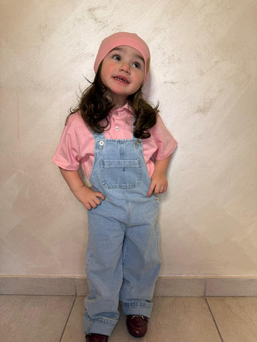 Salopette jeans unisex