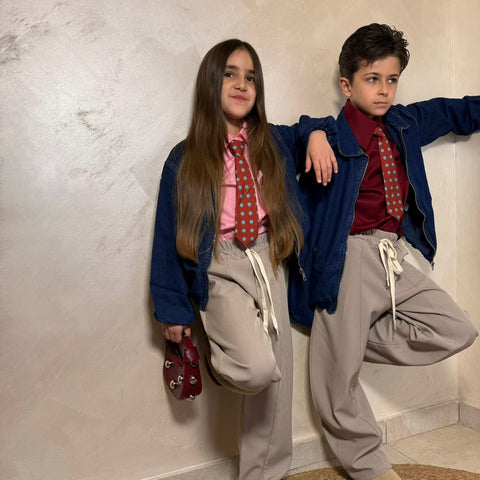 Pantalón bombacho fácil unisex