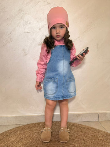 Salopette jeans mesi