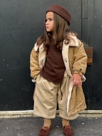 Cappotto Reversibile Teddy & Velluto Unisex
