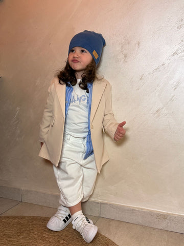 Chaqueta beige Ginevra unisex