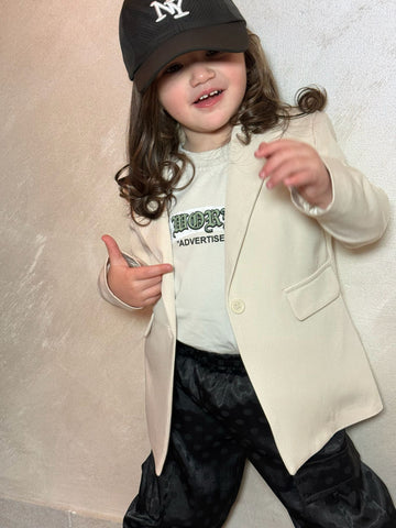 Chaqueta beige Ginevra unisex