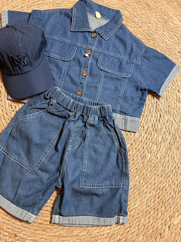 Completo jeans unisex