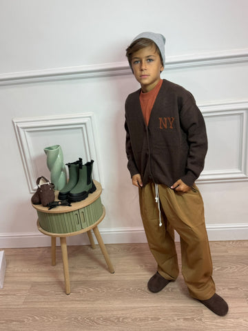 Pantalone Cargo Balloon Camel