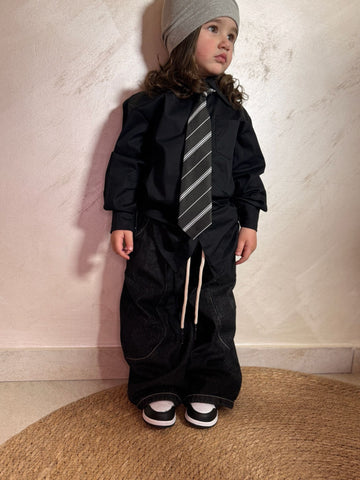 Camisa negra unisex