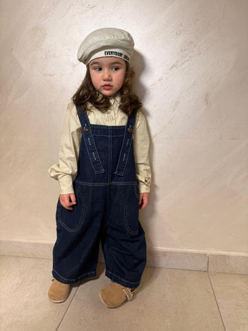 Salopette Jeans unisex oversize