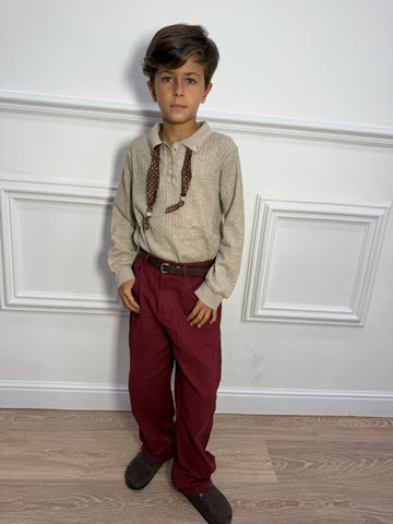 Pantalone  Wine unisex