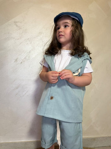 Coordinato Malibú tre pezzi mesi unisex