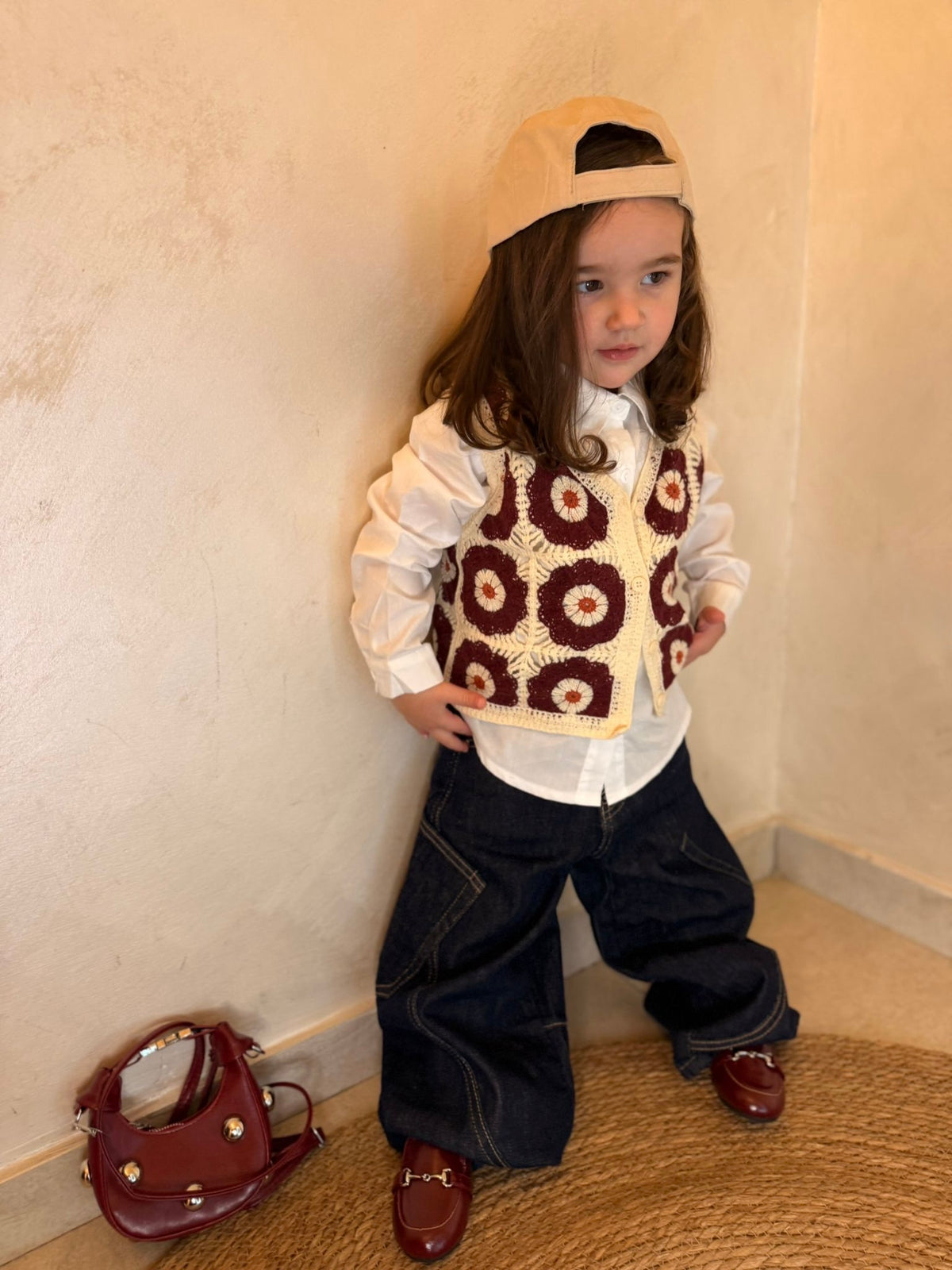 Jeans Ballon lavaggio scuro Unisex