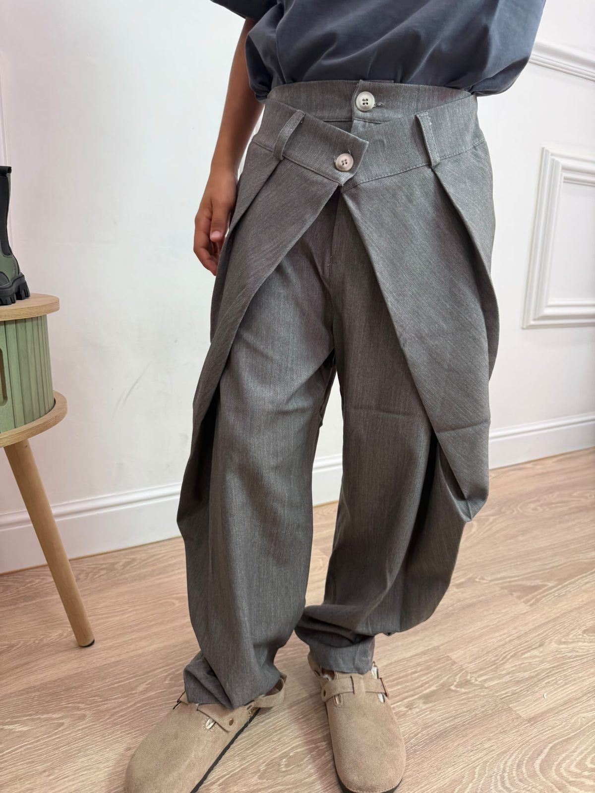 Pantalone Japan Wrap Grigio