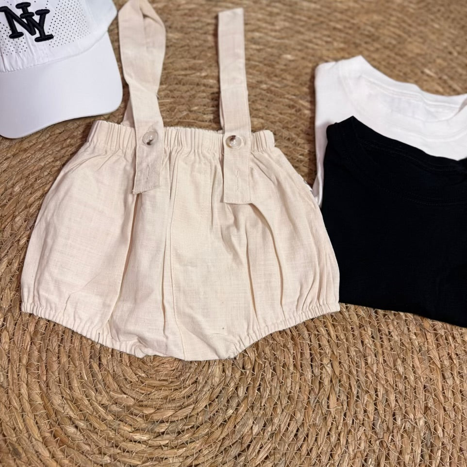 Mutandine Beige con bretelle unisex