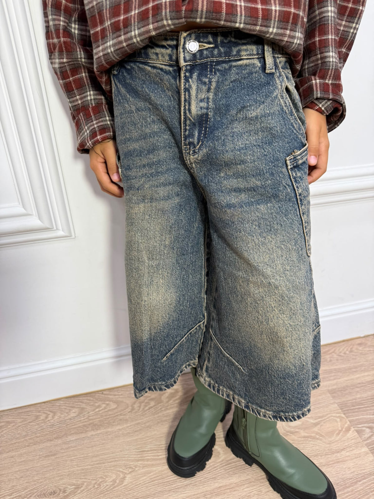 Bermuda Denim Sabbiato Unisex