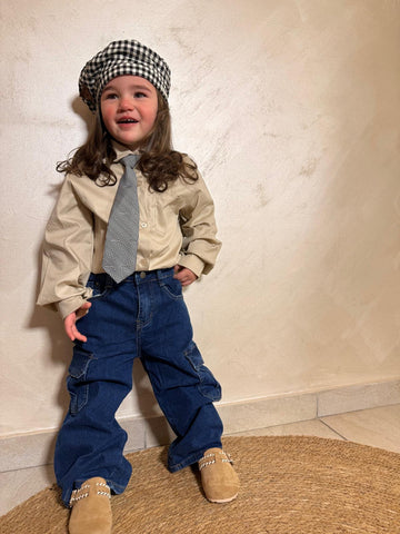 Jeans tasconi unisex lavaggio scuro