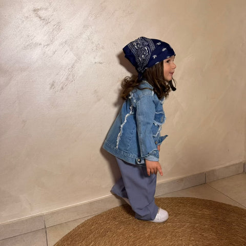 Chaqueta vaquera bebé unisex