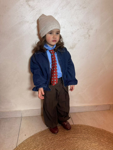 Pantalone marrone unisex