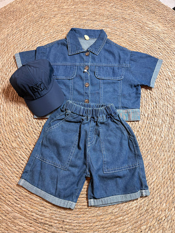 Completo jeans unisex