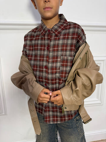 Camicia quadri unisex