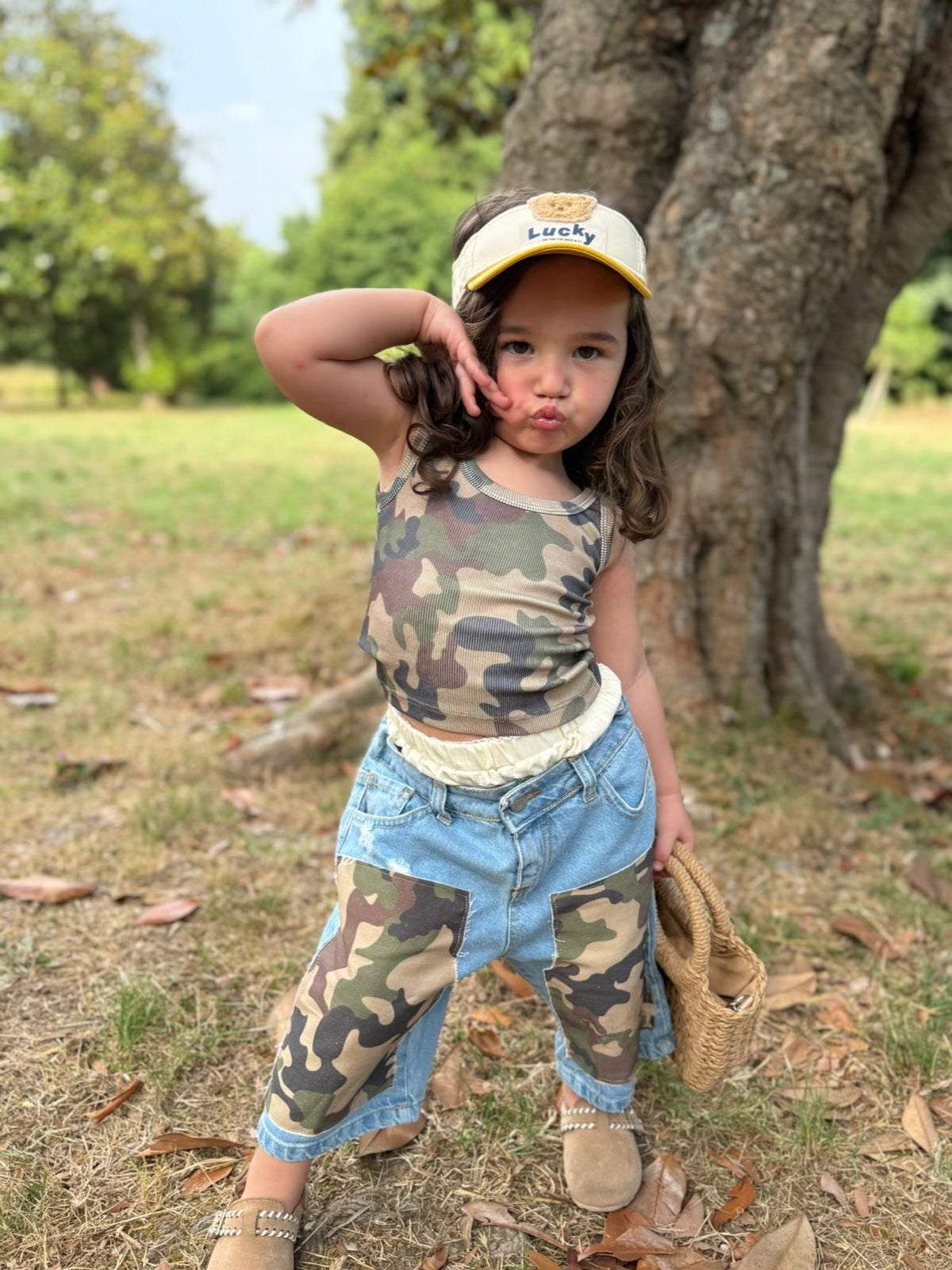 Bermuda Denim Mimetico unisex