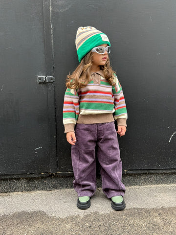 Maglione Righe Multicolor Unisex