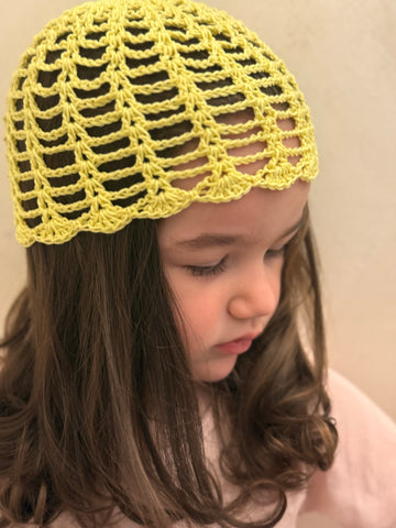 PRE-ORDINE Cappello fatto a mano in filato (5 giorni lavorativi)