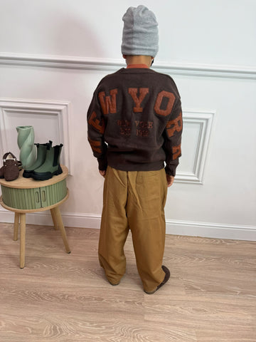 Pantalone Cargo Balloon Camel