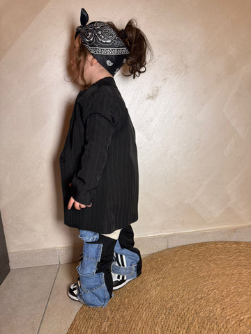 Giacca a righe Unisex Karol