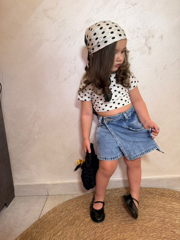 T-Shirt Crop Bianca