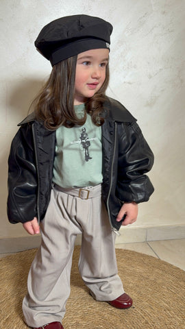 Bomber eco-pelle unisex