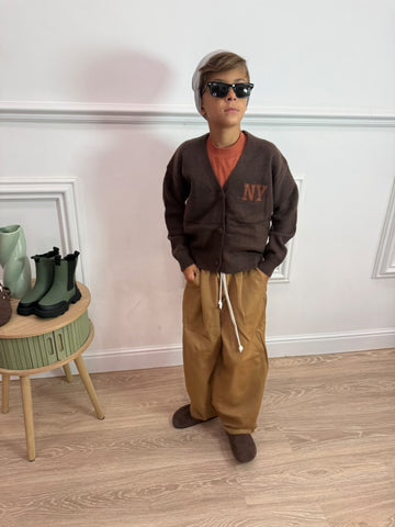Pantalone Cargo Balloon Camel