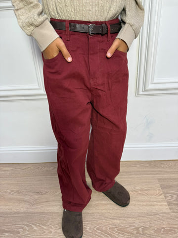 Pantalone  Wine unisex