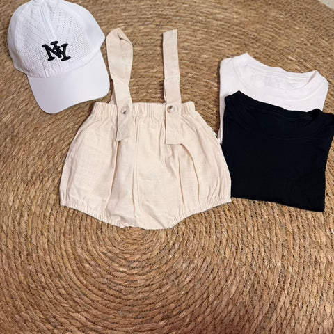 Mutandine Beige con bretelle unisex