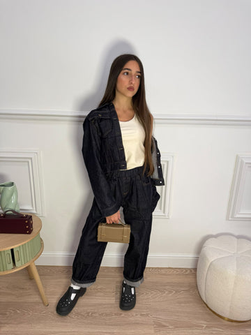 Completo Jeans Dark Denim unisex