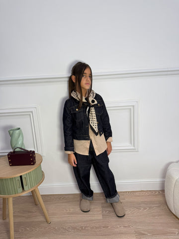 Completo Jeans Dark Denim unisex