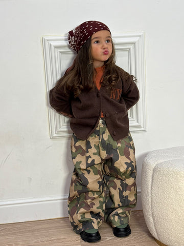 Pantalone Unisex Cargo Camouflage