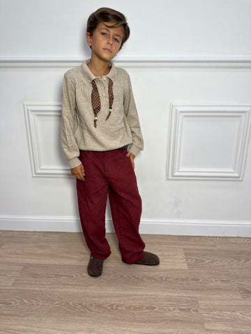 Pantalone  Wine unisex