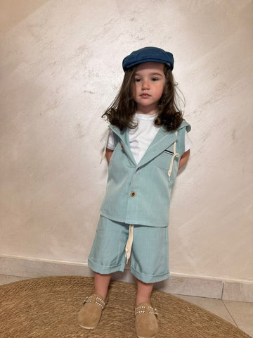 Coordinato Malibú tre pezzi mesi unisex