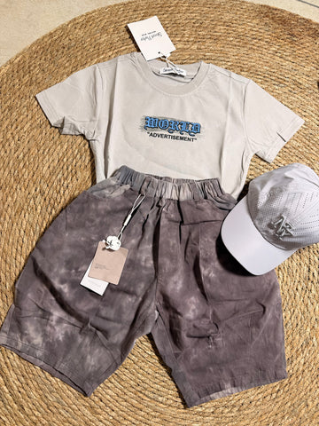 Bermuda globo difuminada unisex