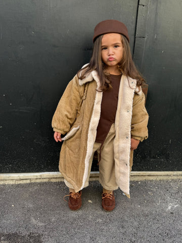 Cappotto Reversibile Teddy & Velluto Unisex