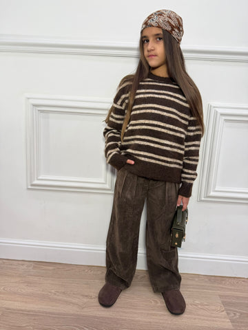 Pantalone in Velluto Unisex