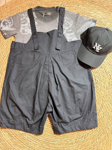 Salopette in cotone unisex