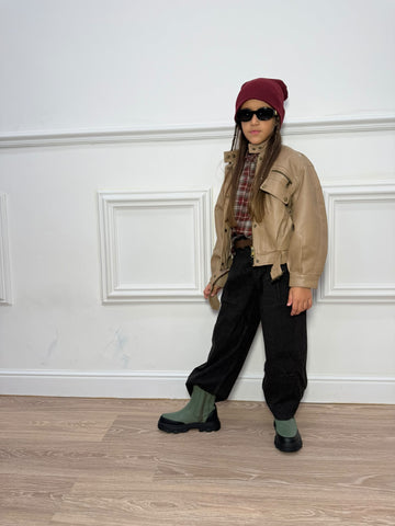 Giacca Biker Eco Pelle Unisex