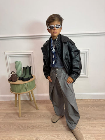 Pantalone Japan Wrap Grigio