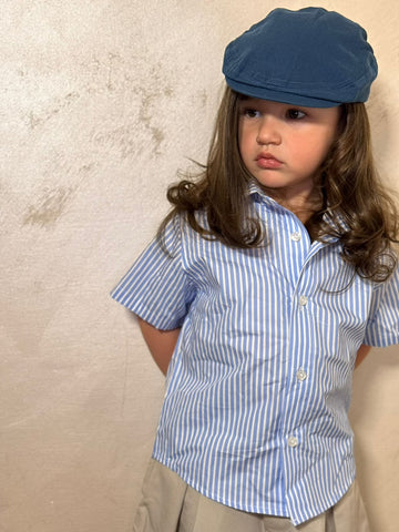 Camicia a Righe Happines unisex