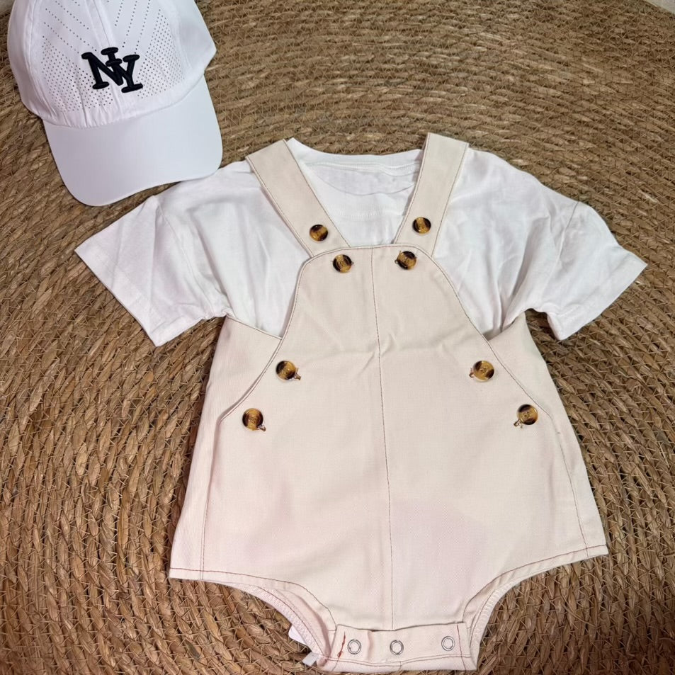 Pagliaccetto Jeans Begie