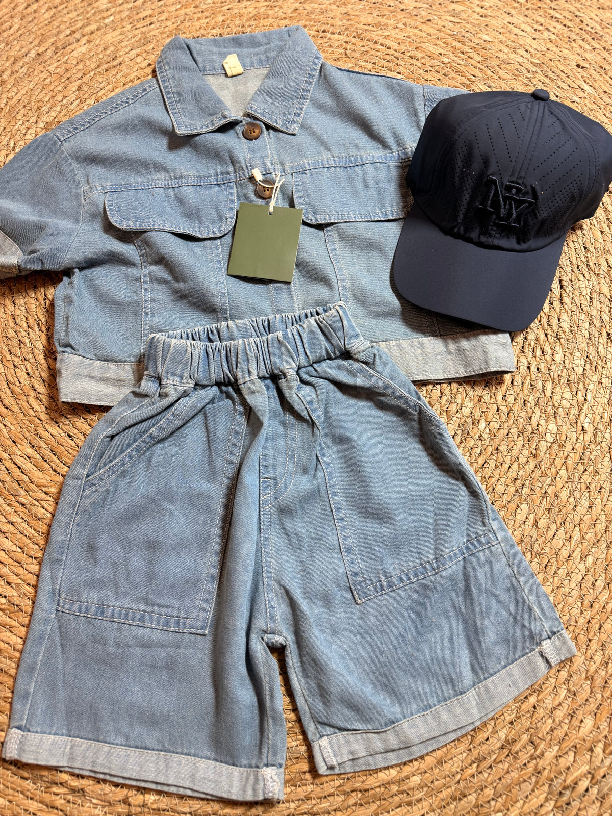 Completo jeans unisex