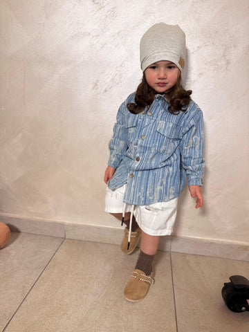 Bermuda jeans unisex