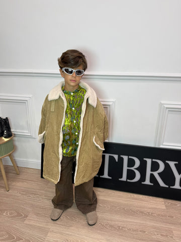 Cappotto Reversibile Teddy & Velluto Unisex