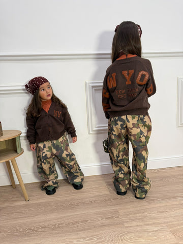 Pantalone Unisex Cargo Camouflage